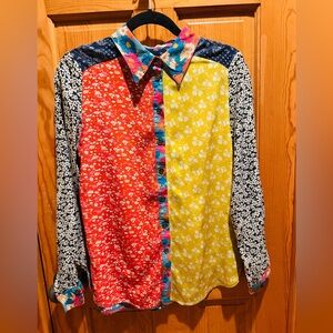 Natural Life Multicolor Paisley Shirt